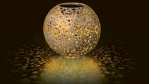 [18802..] Solarlampe Ball Flower D30