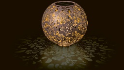 [18801..] Solarlampe Ball Romantic D30